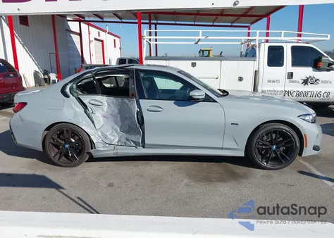 2023 BMW 3 Series 330E из США, поврежденный, VIN 3MW39FF01P8D12368